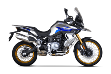 Reiseenduro von VOGE mit 900 ccm in der Seitenansicht