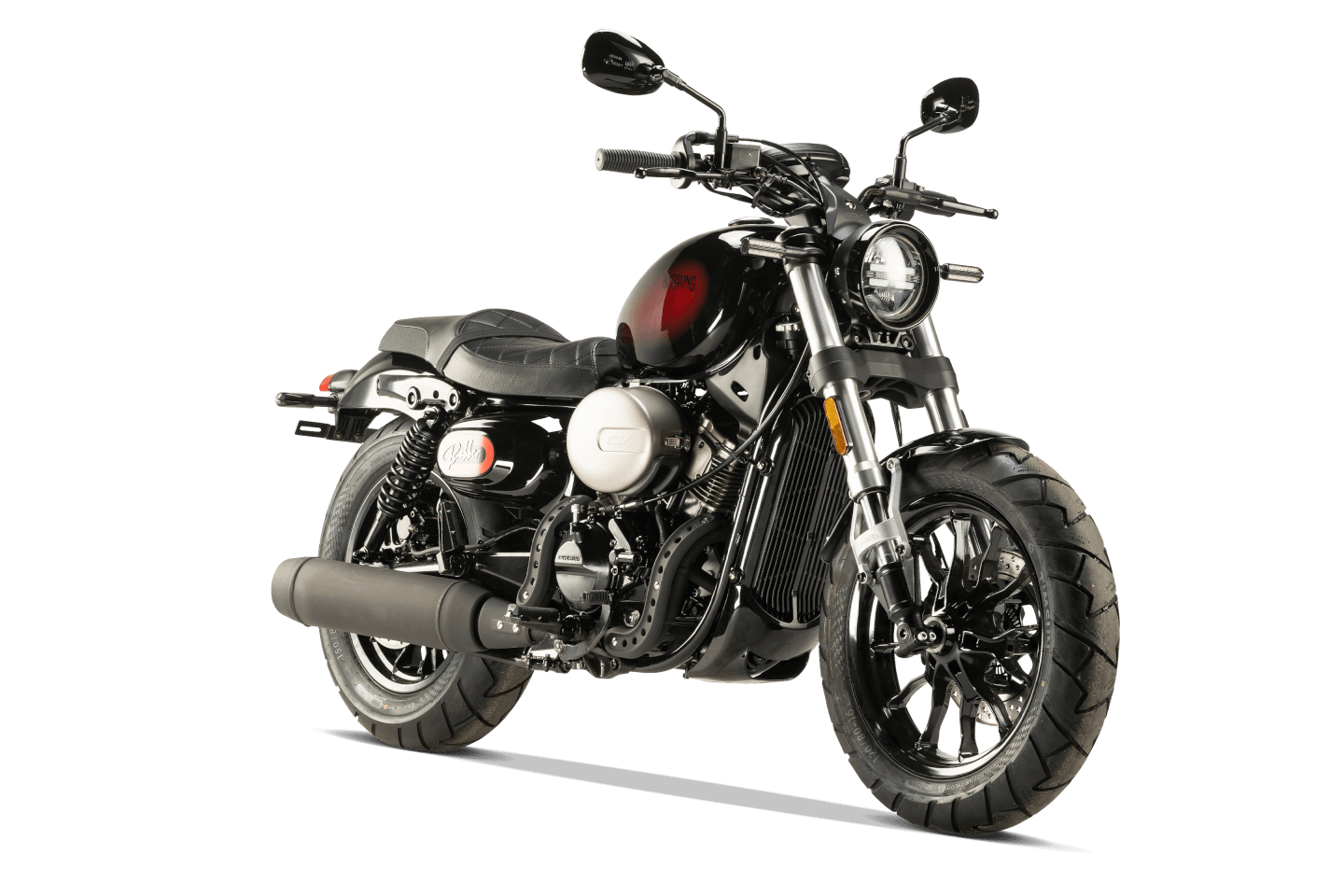 HYOSUNG GV 125i S Aquila EVO ABS Bobber Bike Motorrad 125ccm