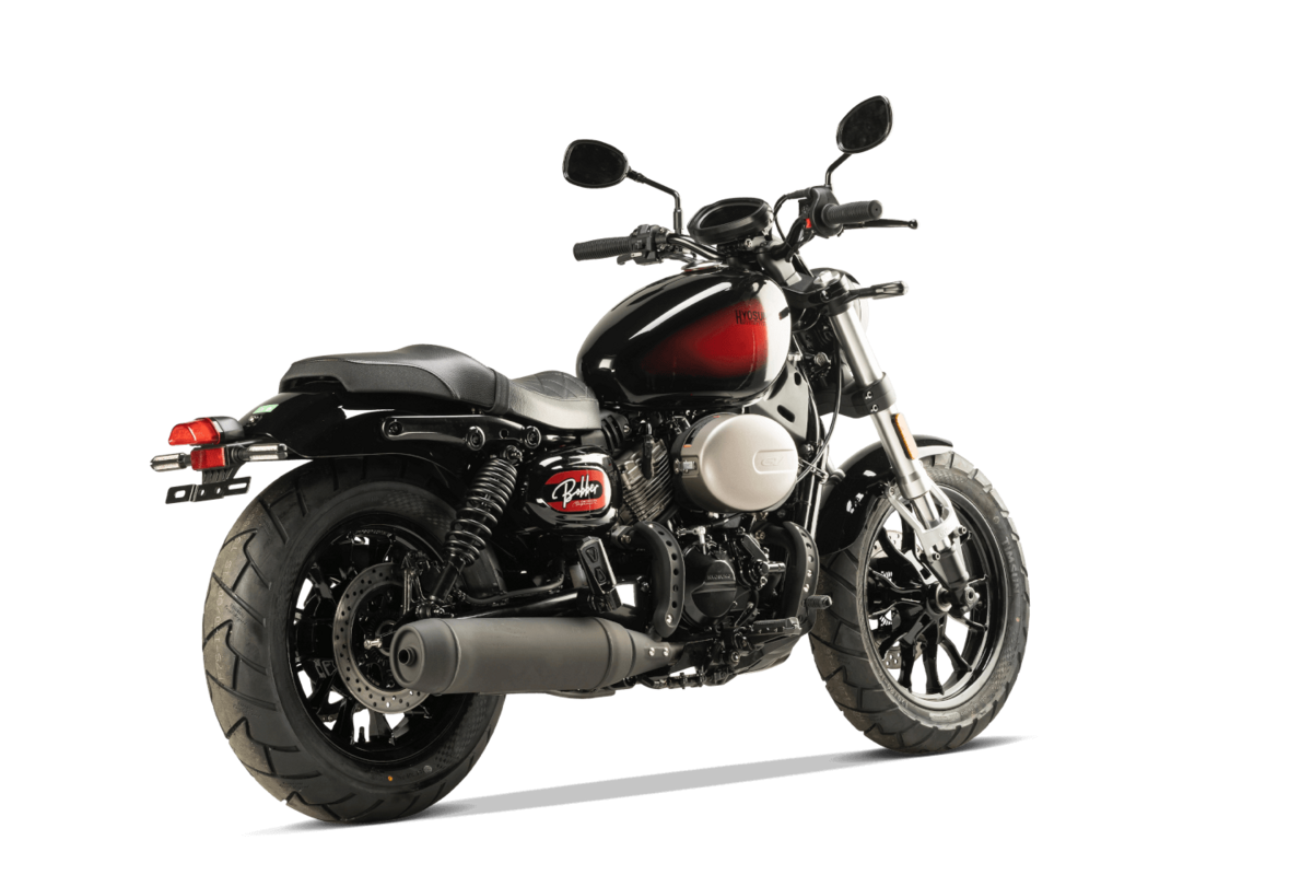 HYOSUNG GV 125i S Aquila EVO ABS Bobber Bike Motorrad 125ccm