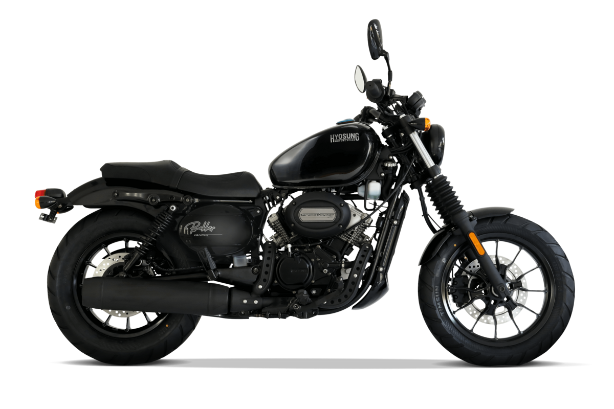 HYOSUNG GV 125 S Aquila Bobber Bike Motorrad 125ccm